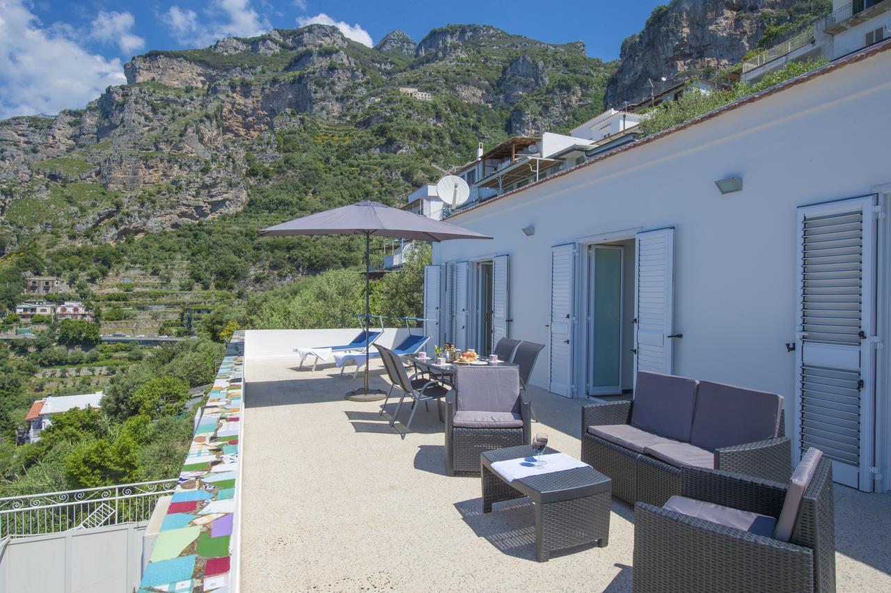 Apartamento My Shazzy With Amazing Sea View Terrace Praiano Exterior foto